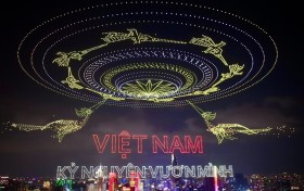 上海雏鸟科技再赴越南，助力10518架无人机刷新吉尼斯记录